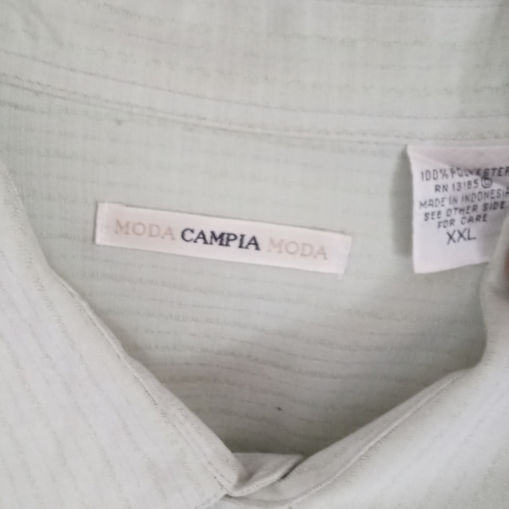 Open collar button down short sleeve